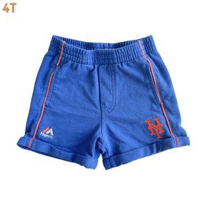 New York Mets Shorts - 4 Toddler 4T - Majestic